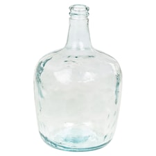 2L Round Recycled Glass Flower Vase