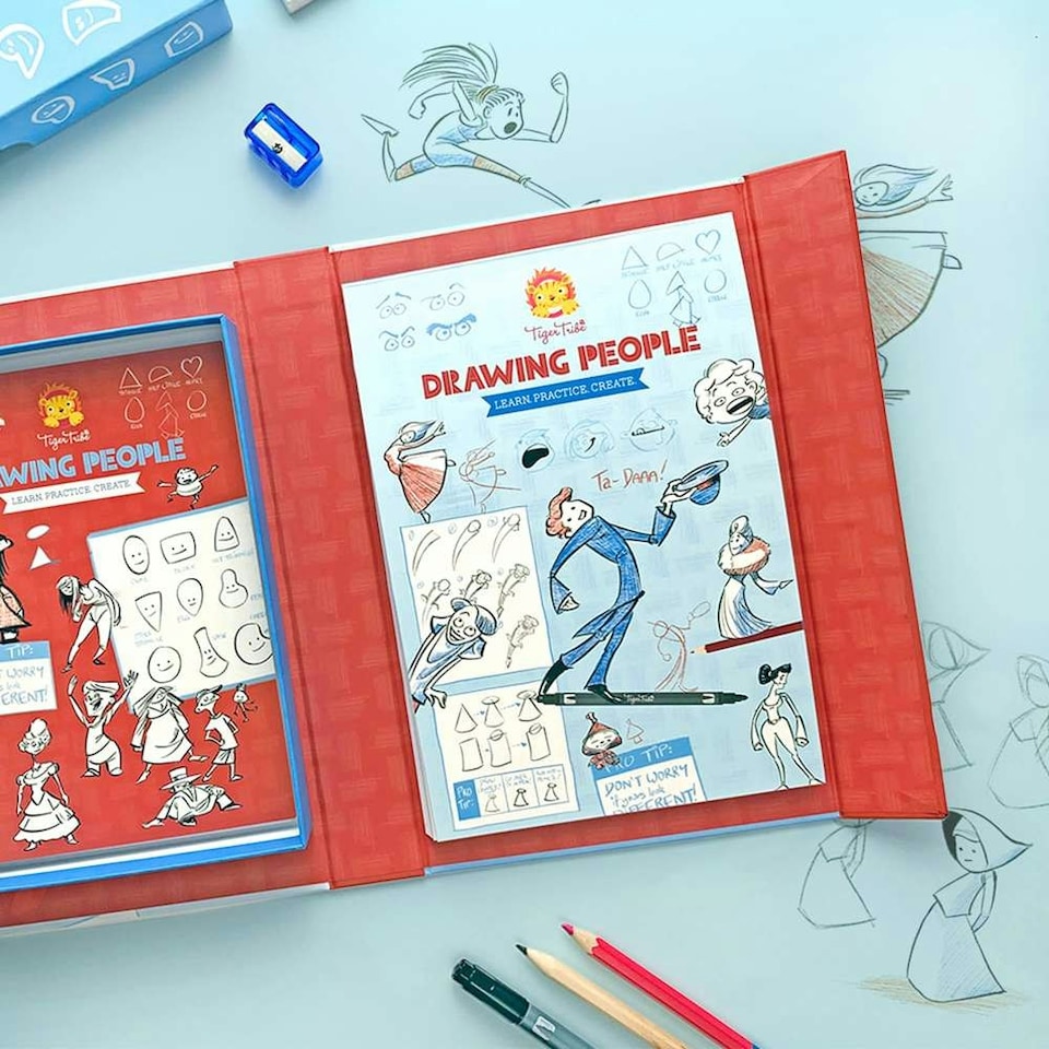 image 1 of Drawing People - Learn. Practice. Create