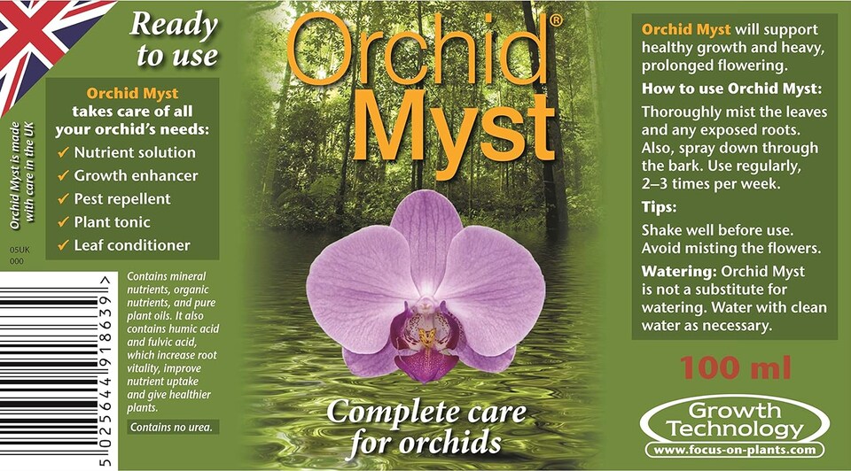 image 1 of Growth Technology Orchid Myst Plant Feed 100ml