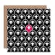 image 1 of Cute Pink Pattern Sheep Art Blank Just to Say Card