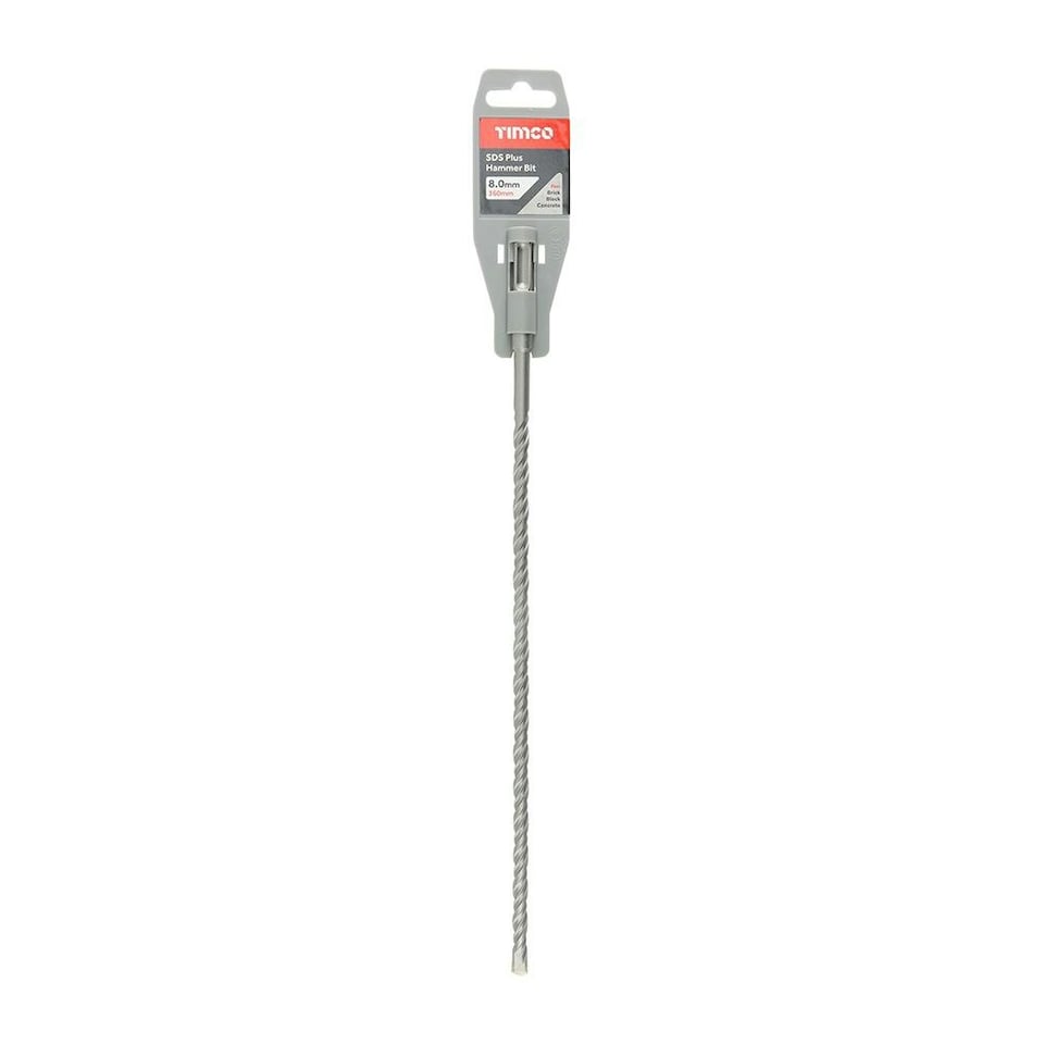 image 1 of Timco - SDS Plus Hammer Bit (Size 8.0 x 360 - 1 Each)
