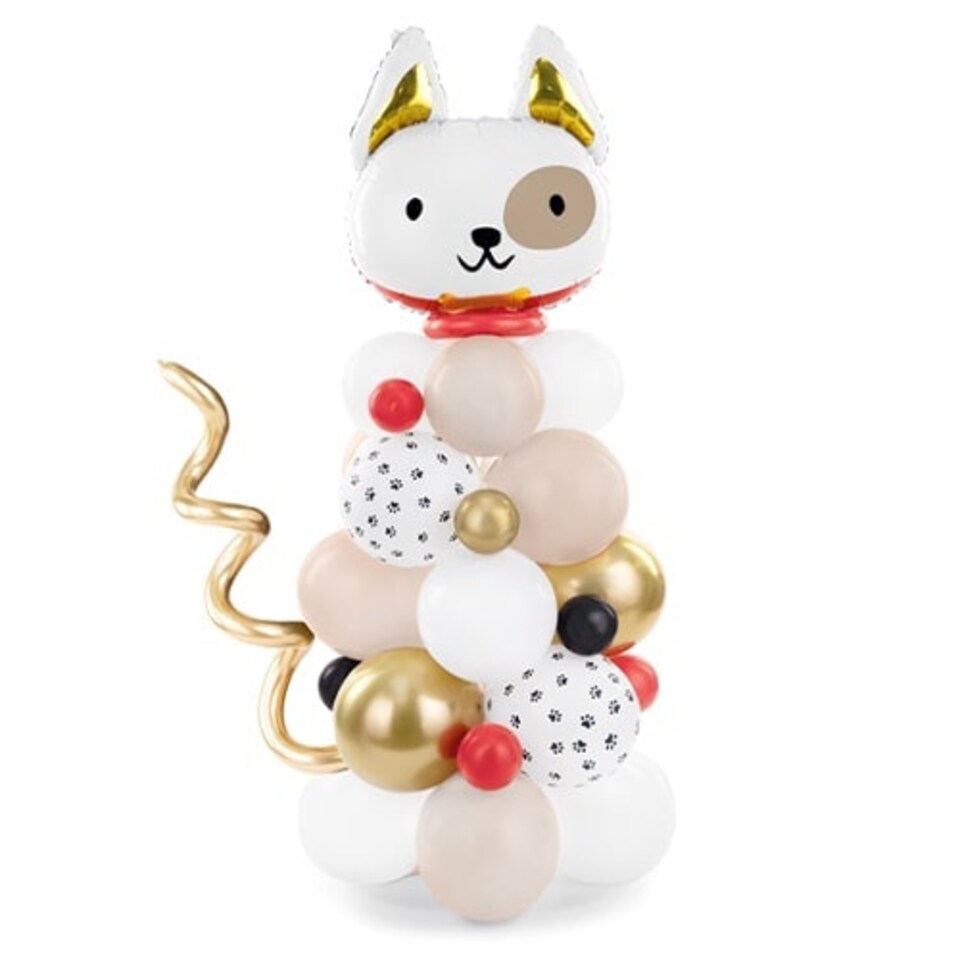 White Dog DIY Premium Balloon Kit
