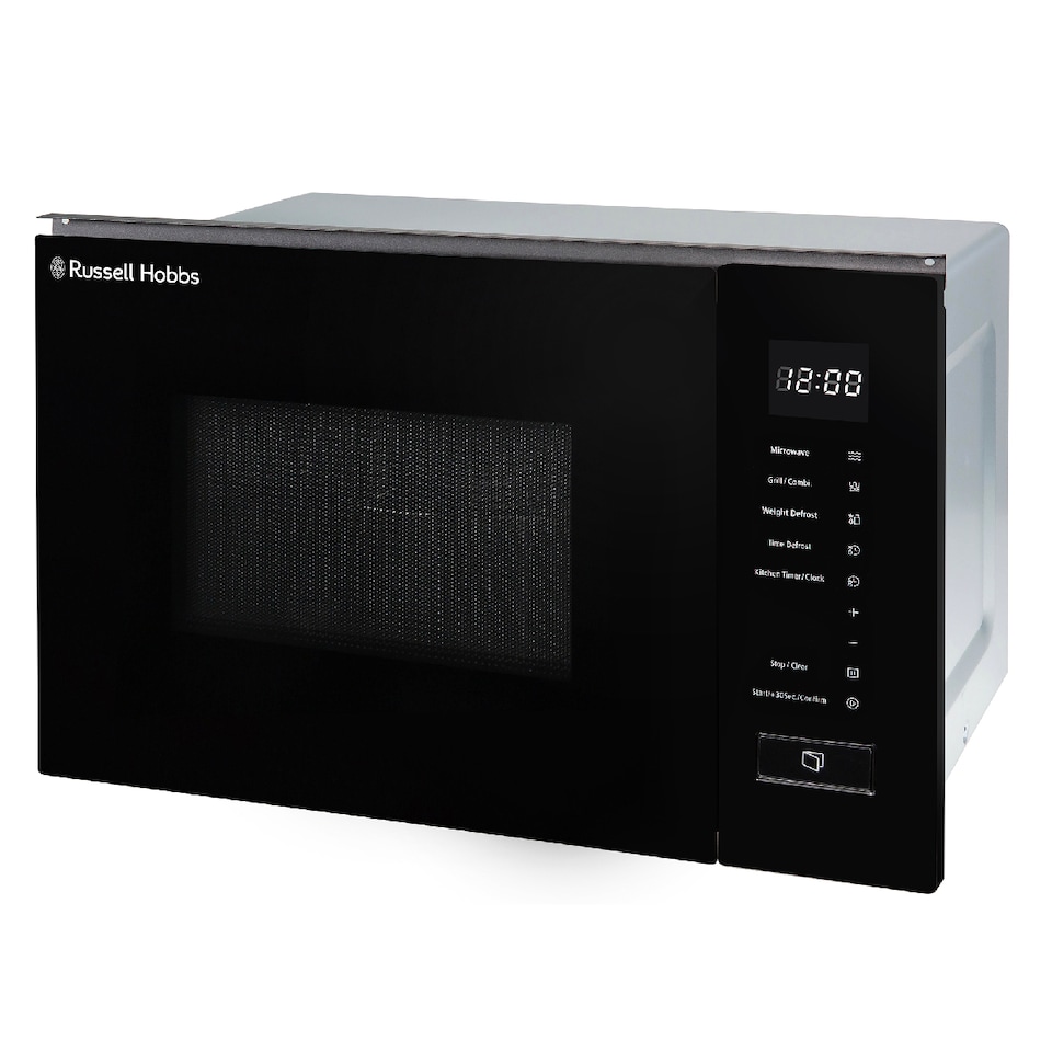 image 1 of Russell Hobbs RHBM2002B Integrated Microwave 20L 800W Black Defrost Function