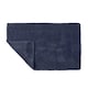 image 1 of Heavyweight Reversible Bath Mat Rug 53 x 85cm - Navy Blue