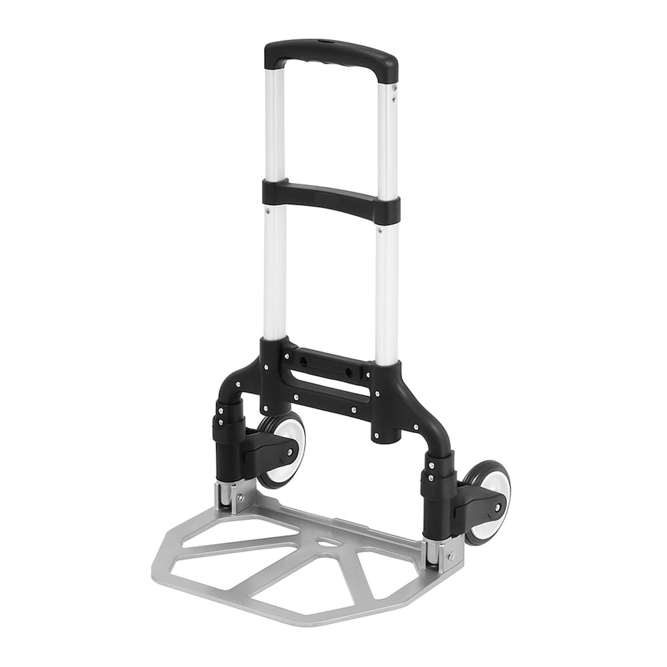 image 1 of 80kg Heavy Duty Folding Foldable Hand Trolley Sack Truck Cart