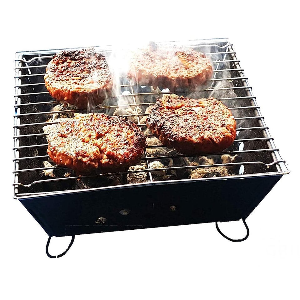 image 1 of Portable BBQ with Cherrywood Wood Chips