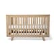 image 1 of Clair de Lune Oak Cot Bed and Extension Kit Bundle
