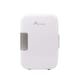 image 1 of Alivio 4L Portable Mini Fridge, Compact Electric Cooler & Warmer for Home, Office & Travel | White | white | 1