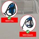 image 2 of SPARES2GO Hose Spare Parts for Draper WDV15A 15L Wet & Dry Vacuum Cleaner