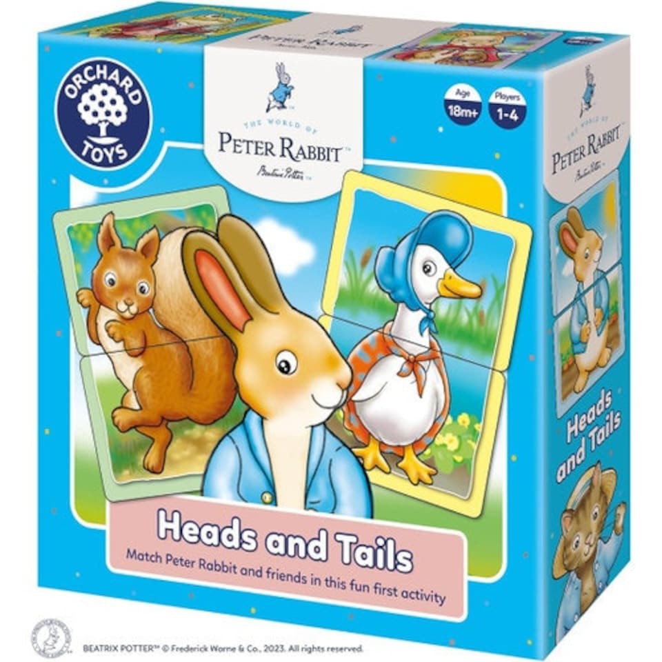 image 1 of Orchard Toys Peter Rabbit Heads And Tails Game