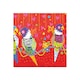 image 3 of Maxwell & Williams Tea Towel Red Tiger Tiger Cotton Red