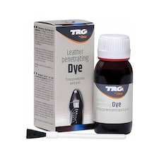 TRG Leather Shoe Dye - Permanent Colour Restoration for Shoes and Boots 50ml | Brown | Dark Brown