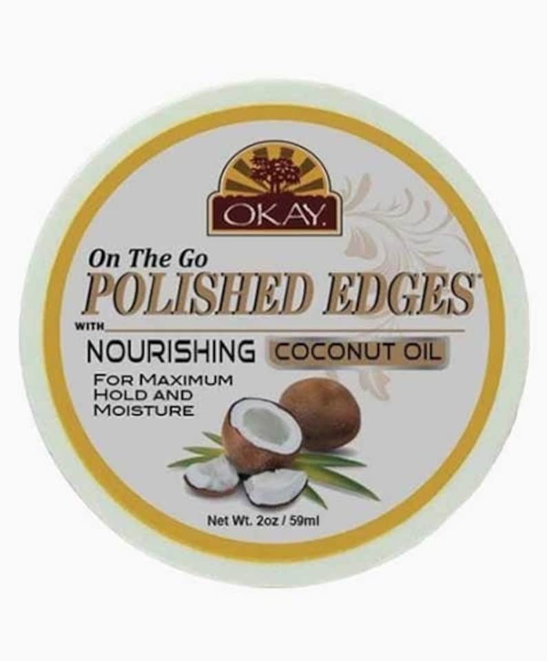 Okay On The Go Polished Edges Coconut Oil