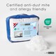 image 5 of Homescapes Super Microfibre 13.5 Tog Duvet, Double