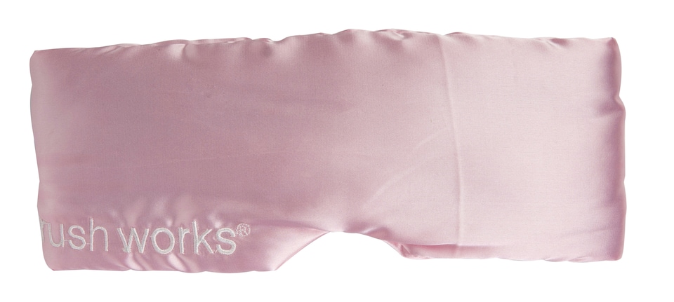 image 1 of Brushworks Cushioned Satin Sleep Mask