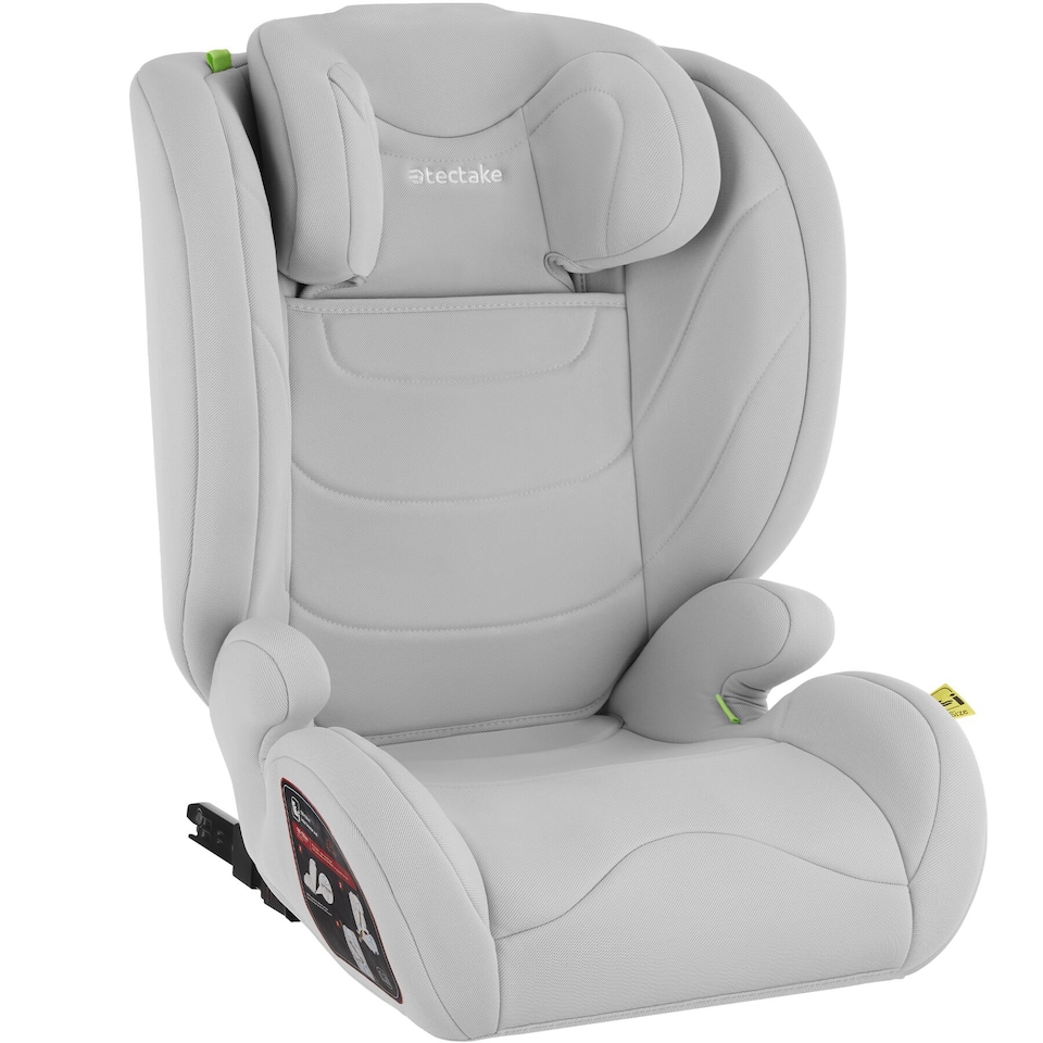 image 1 of Car Seat Levi - ECE R129-03, i-Size and ISOFIX approved, washable cover | Grey | light grey | 45 x 48 x 81 cm | 1