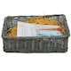 image 2 of Gr8 Home Christmas Wicker Gift Hamper Basket DIY Kit Create Your Own Festive Xmas Present