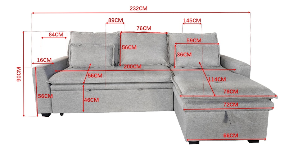 image 1 of Lucca 3 Seater Storage Sofa in Grey or Silver | Silver | One Size