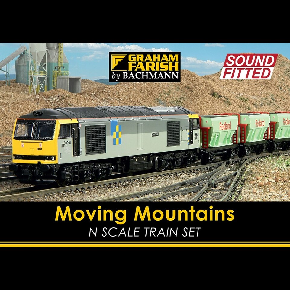 Graham Farish Moving Mountains Analogue Train Set (Sound Fitted)