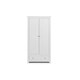 image 4 of Traditional Surf White 2 Door Wardrobe