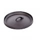 image 5 of 4L Cast Iron Non Stick Dutch Oven Casserole Dish Camping Cooker | Black