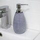 image 3 of Showerdrape Denim Blue 4 Piece Bathroom Accessory Set