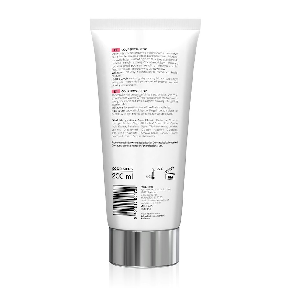 image 1 of Apis Professional Couperose Stop Ultrasound for Capillary Skin 200ml