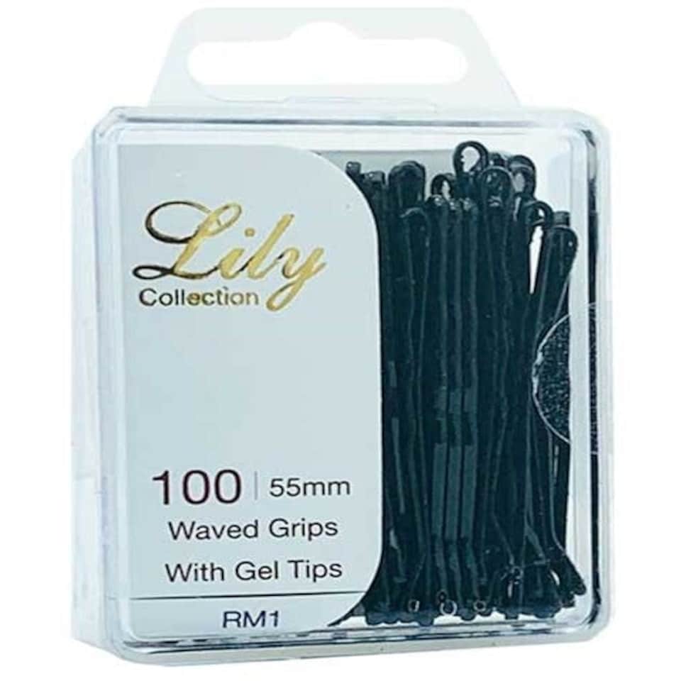image 1 of Bellissemo Lily Collection Waved Grips With Gel Tips RM1 55mm 100pcs Multi