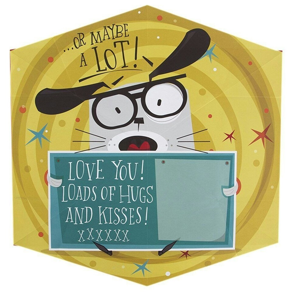image 1 of Hallmark Pop Up Father's Day Card Love You Loads Large