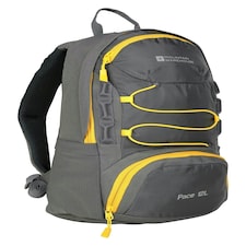 Mountain Warehouse Pace 12L Rucksack Lightweight Hydration Compatible Backpack Grey