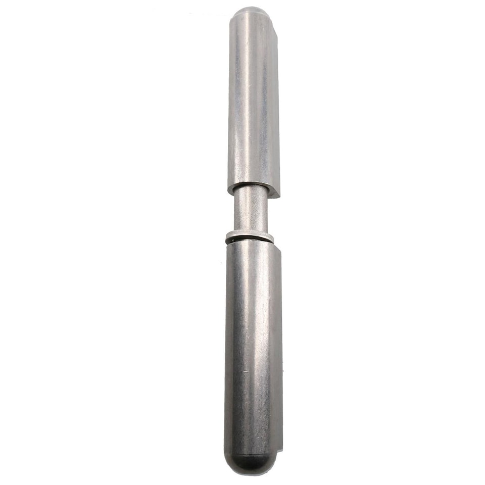image 1 of 4pk Lift Off Stainless Steel Bullet Hinge Weld On 20x180mm Heavy Duty Door