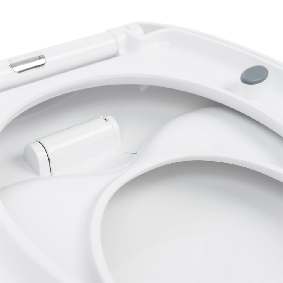 image 1 of Harbour Housewares Soft Close Family Toilet Seats - White - Pack of 2 | White | White