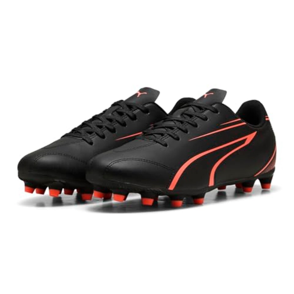 image 1 of Puma Vitoria Fg/Ag Football Boots - 9 - Black/Red