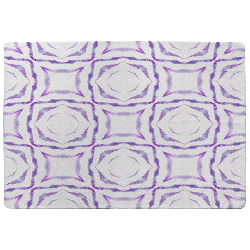 image 1 of Purple Brilliant Boho Rug | Multi