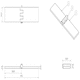 image 4 of Solid Drawn Steel Butt Hinge Extra Heavy Duty Industrial 50x240mm Silver