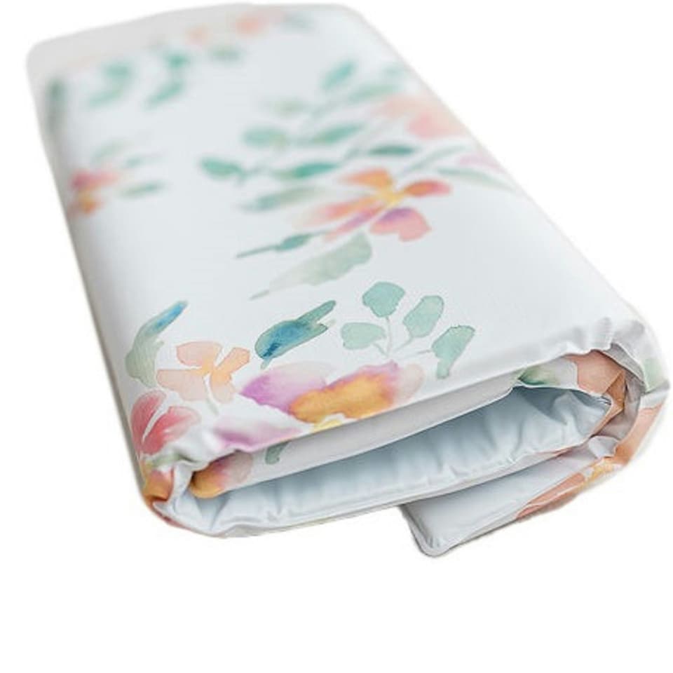 image 1 of The Gilded Bird Travel Baby Changing Mat - Pretty Stems