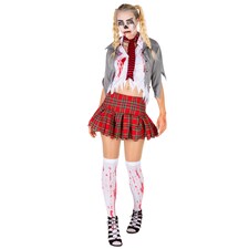 Womens Zombie Costume | Red | red | M | 1