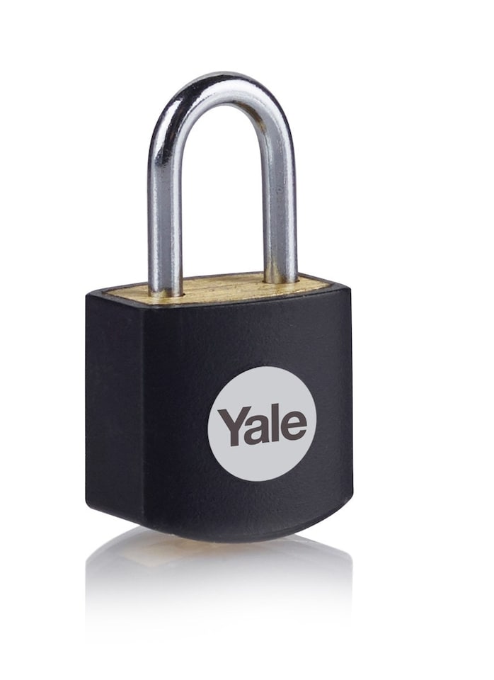 image 1 of YALE BRASS PADLOCK 15MM (PACK OF 4)