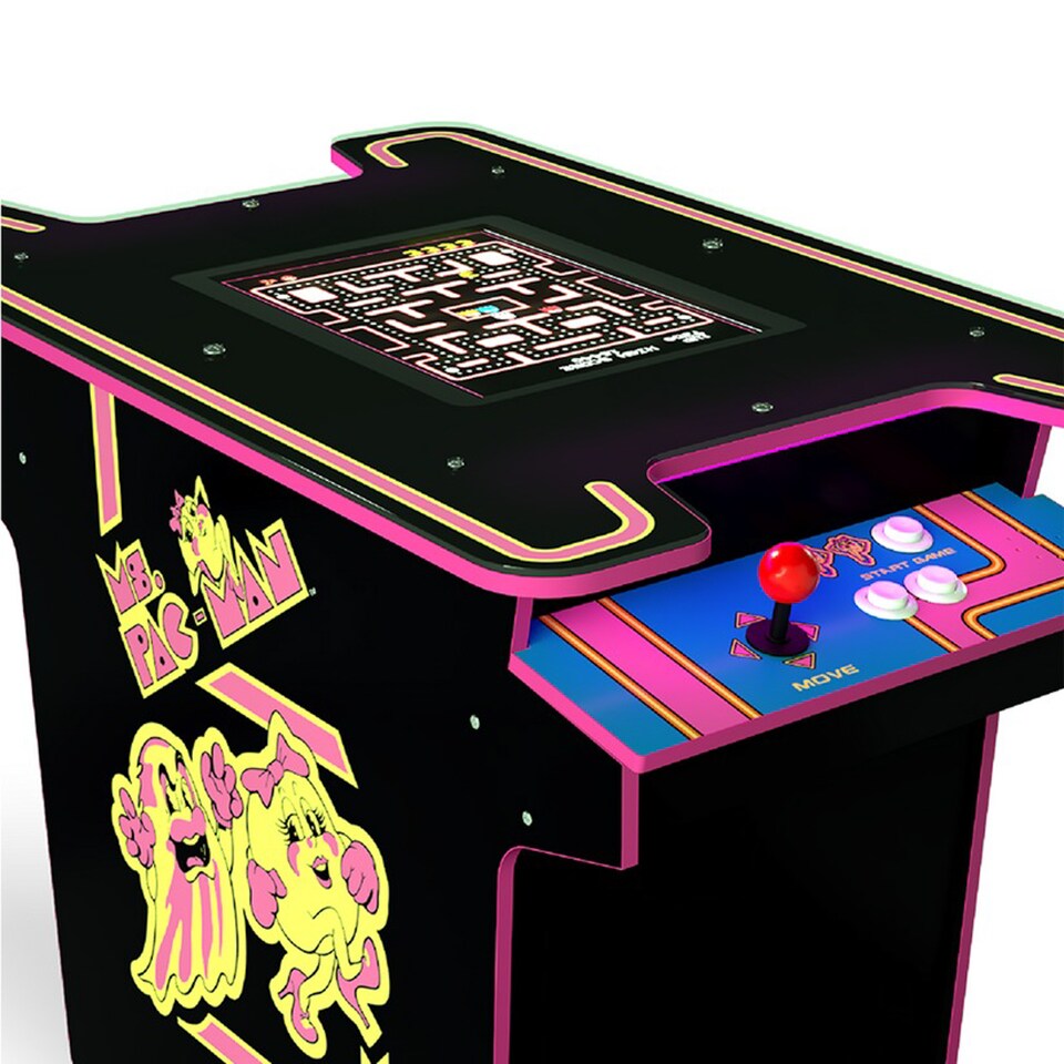 image 1 of Arcade1Up - Ms. Pacman Head To Head Table | Black