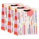 image 1 of Multipack of 3 Large Gift Bags | Party Bags for Presents | Birthdays | For Her/Friend | Candles Design Orange
