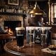 image 2 of Guinness Tulip Pint Glass Set - 2 Piece Large Reusable Glass Craft Beer Drinking Tulip Lager Ale Pub Kitchen Tumbler Cups Set