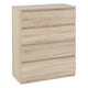 image 7 of Malvern 4 Drawer Chest Black