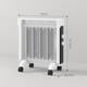 image 5 of HOMCOM 2000W Mica Oil Free Panel Heater, Portable Convection Space Heater with Tip-over and Overheat Protection, 2 Heat Settings, Electric Heater for Home Office, Bedroom, White