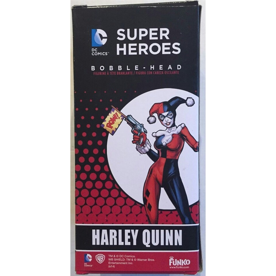 image 1 of Funko Wacky Wobbler Batman Harley Quinn Bobble Head - Multicoloured - One Size