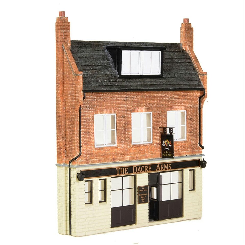 image 1 of Bachmann Scenecraft Low Relief Dacre Arms Pub (Pre-Built)