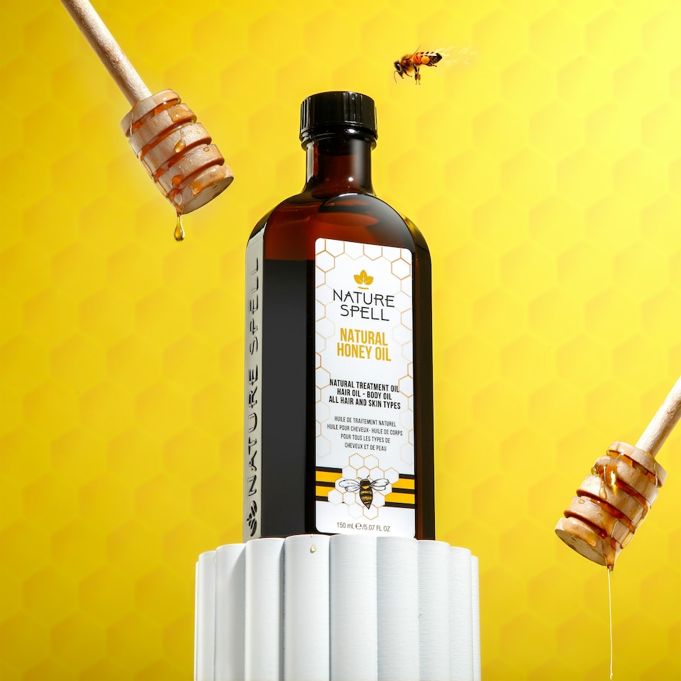 image 1 of Nature Spell Honey Treatment Oil For Hair & Body