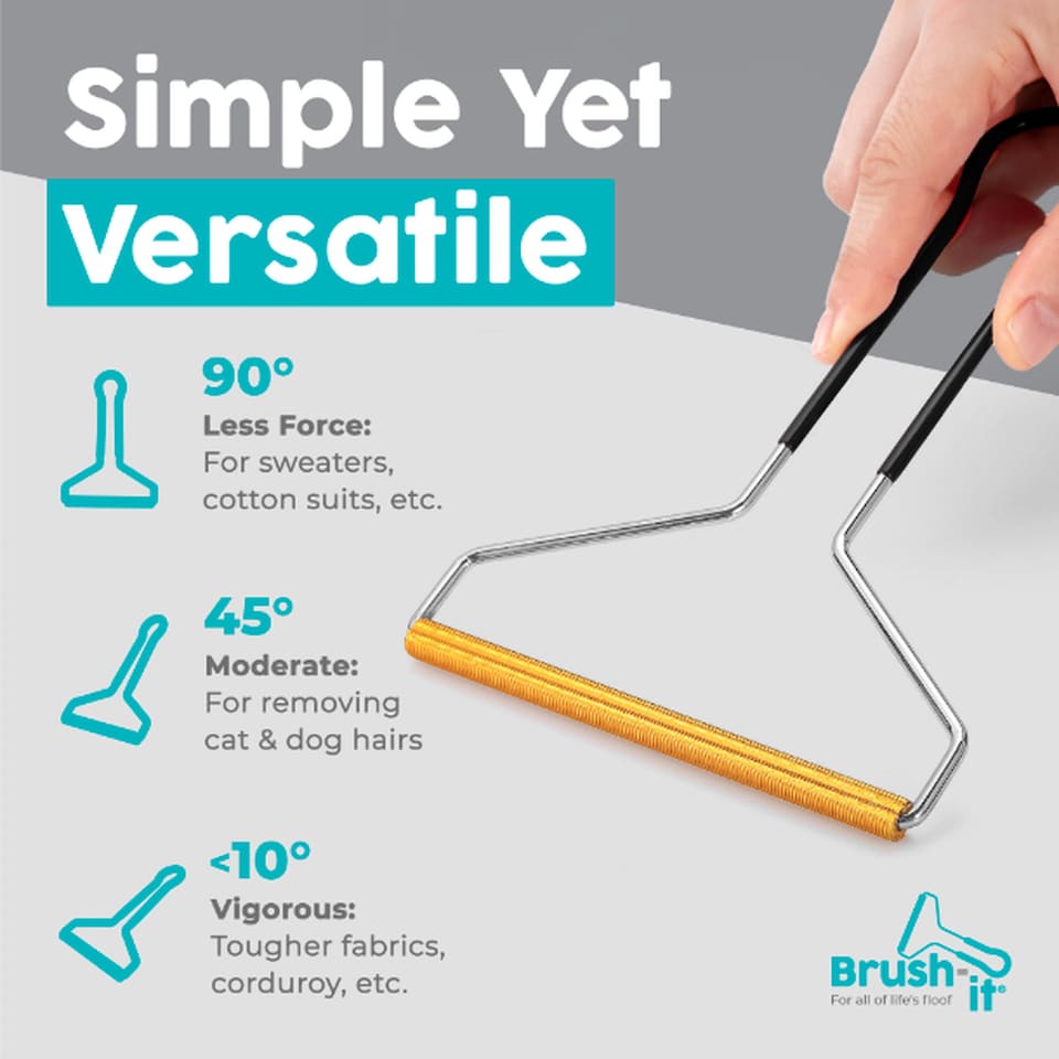 image 1 of Brush-it Pet Hair Remover Brush