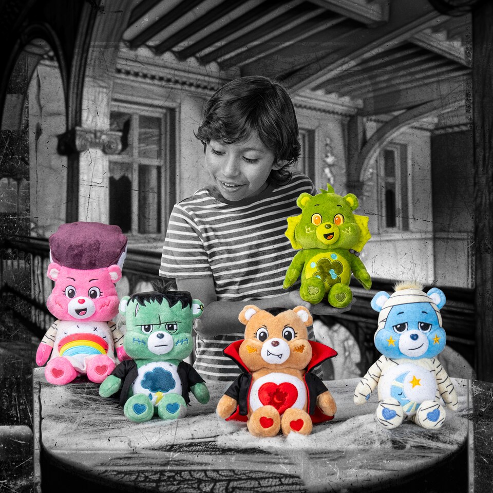 image 1 of 22cm Care Bears Halloween Grumpy Frankenstein's Monster