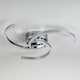 image 3 of Curve - Chrome LED Flush Ceiling Light | Chrome | 1