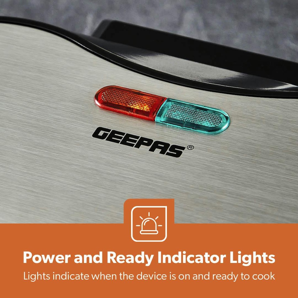 image 1 of GEEPAS Dual Omelette Maker XL